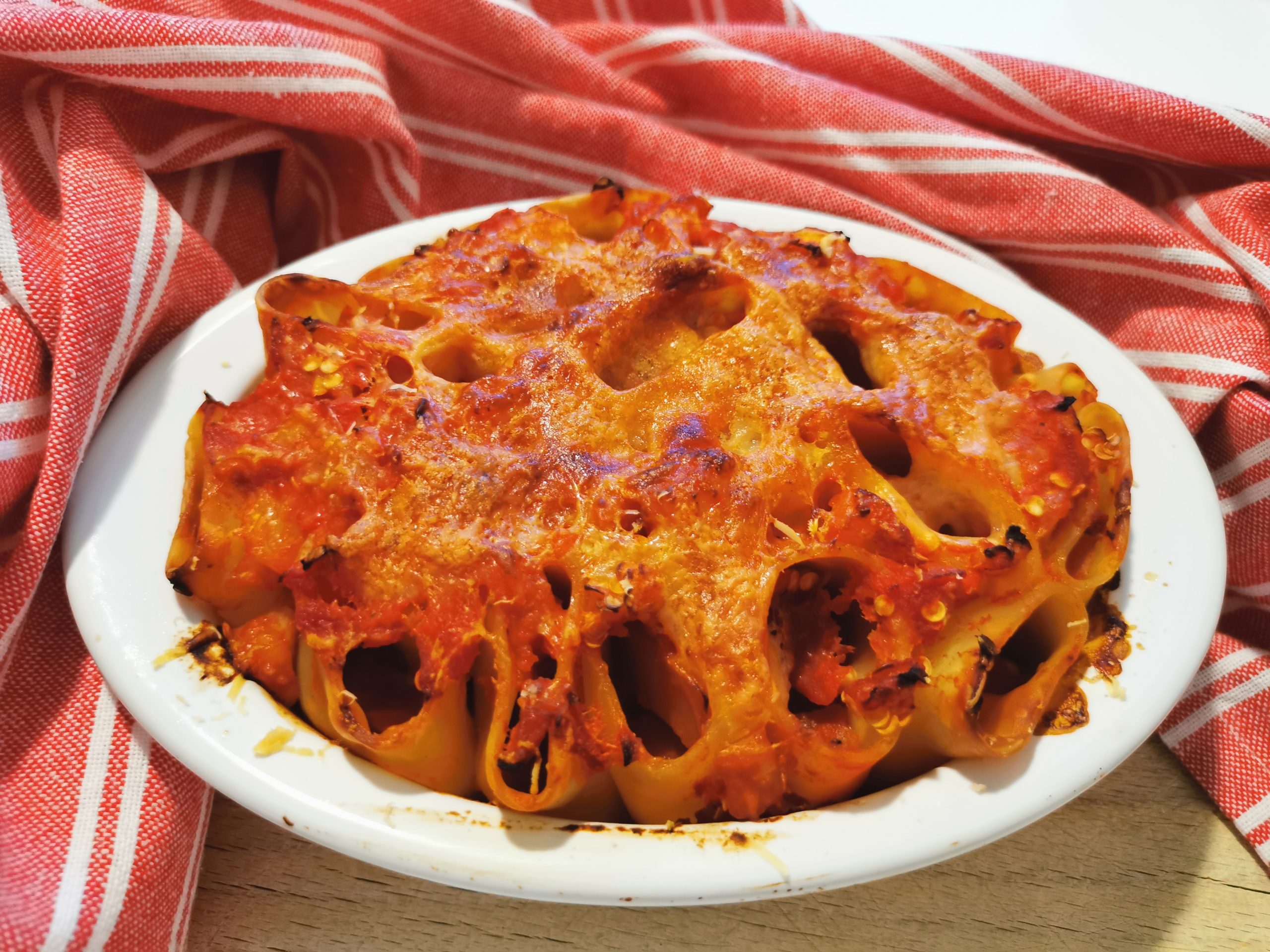 Paccheri con Melanzane al Forno - Le ricette di Stef